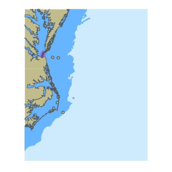 Picture of North Atlantic Ocean - Ocean City to Cape Lookout