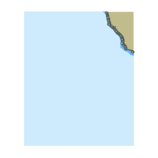 Picture of North Pacific Ocean - Cape San Martin to Point Piedras Blancas CA