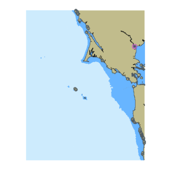 Picture of North Pacific Ocean - Approaches to San Francisco Bay CA