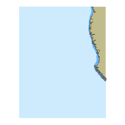 Picture of North Pacific Ocean - Ten Mile River to Havens Neck CA