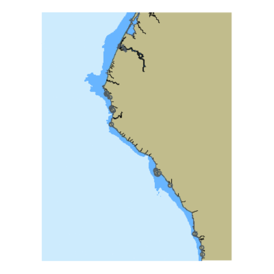 Picture of North Pacific Ocean - Humboldt Bay to Bruhel Point CA