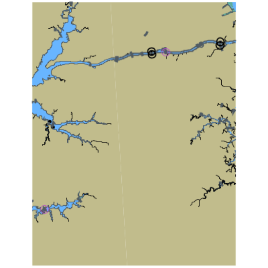 Picture of Chesapeake and Delaware Canal - Bohemia River Sassafras River and Appoquinimink River
