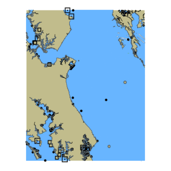 Picture of Chesapeake Bay - Patuxent River and Saint Marys River