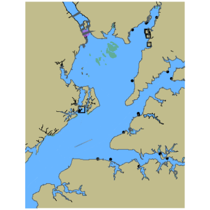 Picture of Chesapeake Bay - Worton Point to Susquehanna River and Elk River