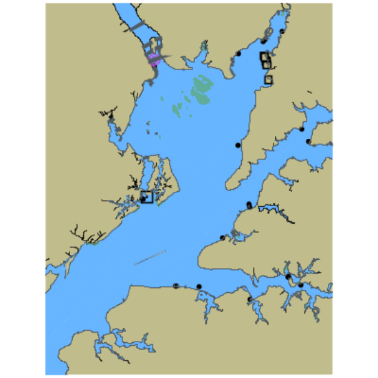 Picture of Chesapeake Bay - Worton Point to Susquehanna River and Elk River