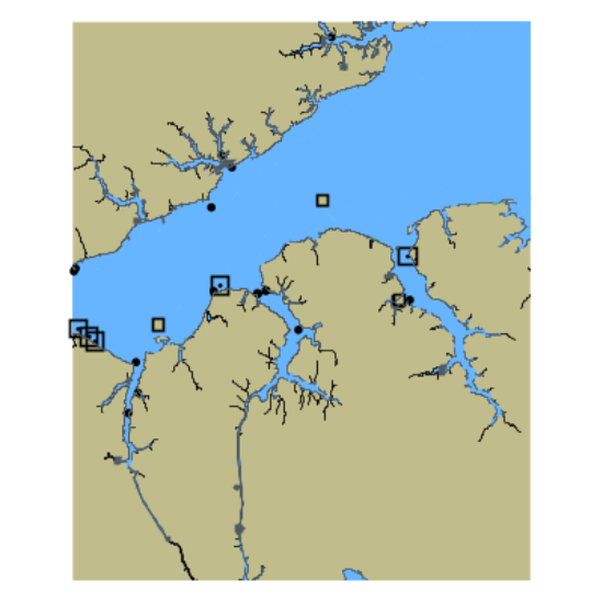 Picture of Atlantic Intracoastal Waterway - Neuse River - Broad Creek to Clubfoot Creek