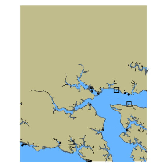 Picture of Atlantic Intracoastal Waterway - Pungo River and Pamlico River
