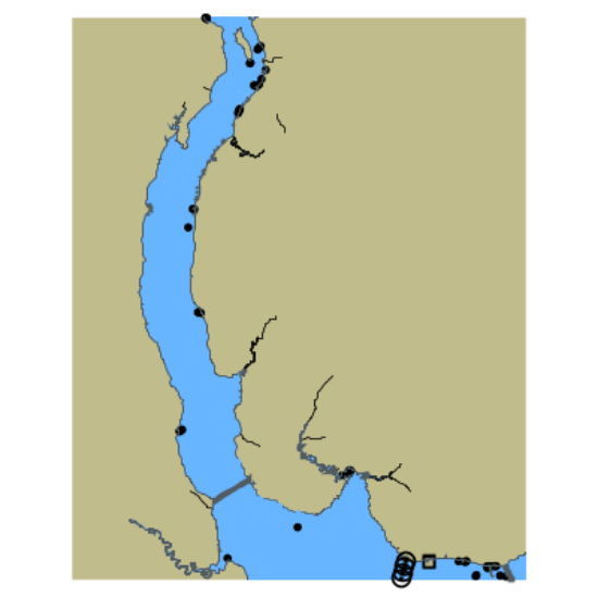 Picture of Albemarle Sound and Chowan River