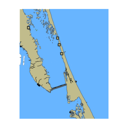 Picture of North Atlantic Ocean - Currituck Sound and Albemarle Sound