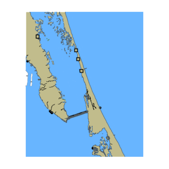 Picture of North Atlantic Ocean - Currituck Sound and Albemarle Sound