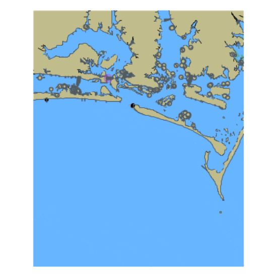 Picture of North Atlantic Ocean - Onslow Bay and Approaches to Beaufort Inlet